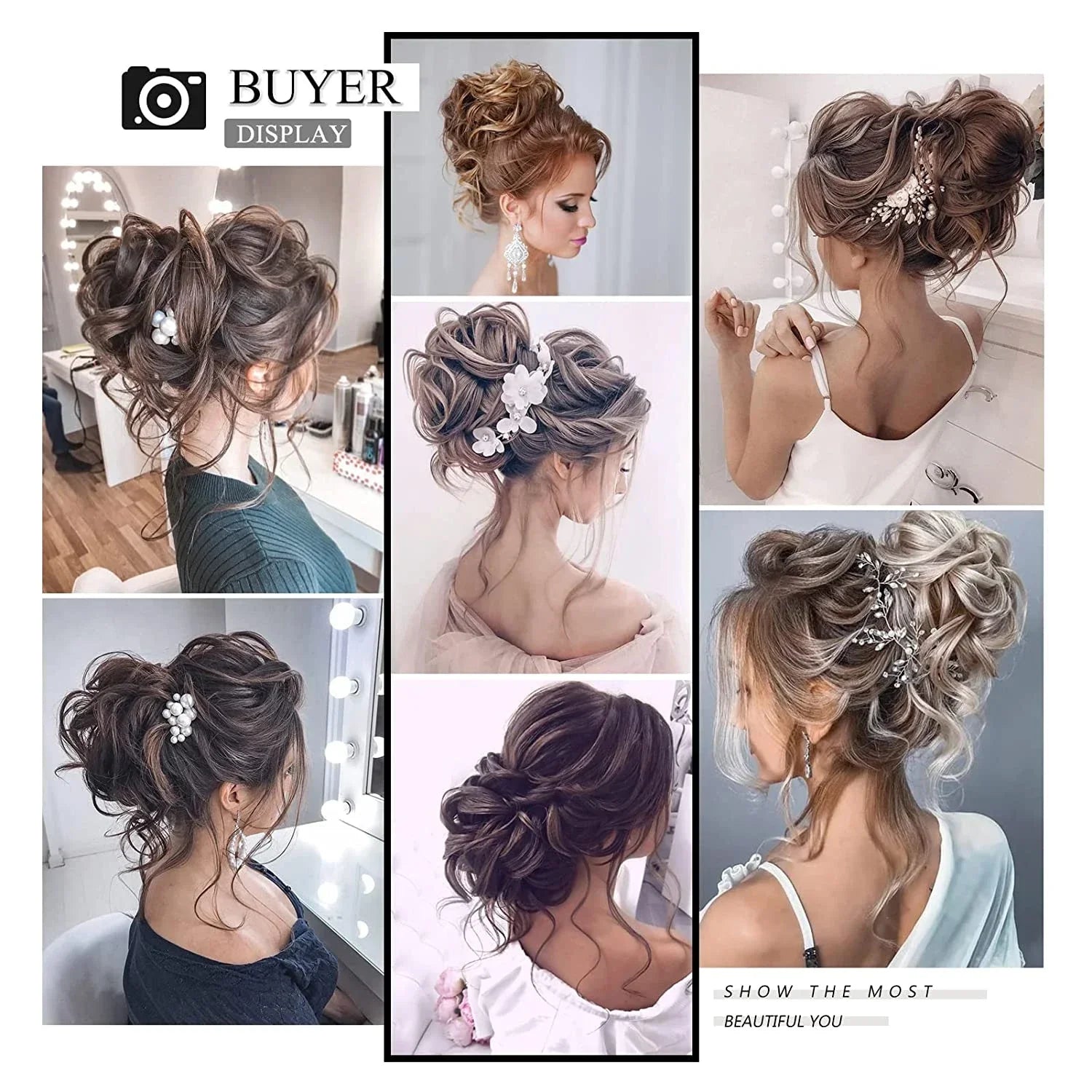 Customized 20 Dress Accessories Hair Accessories Hair Band Hair Loop Hair Rope Hair Decoration