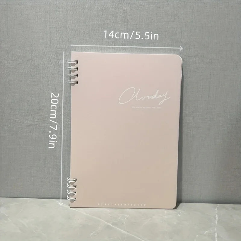 A convenient notebook for students to write in, with a high aesthetic value. A student notebook, a record book, and a diary