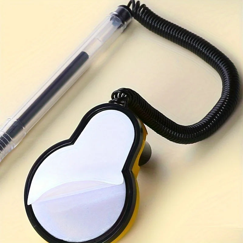 Powerful Desk Pens Fixed Signature Pens Cute Smile Service Counter Signature Pens Can Be Pasted Fixed Front Desk Pens Gel Pens