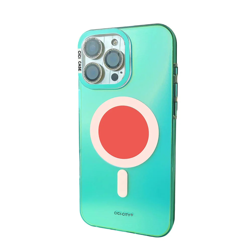 Luxury Fashion Matte Color Changing for Magsafe Phone Cases for iPhone 17 Air 16 15 Pro Max 14 13 Magnetic Wireless Charge Cover