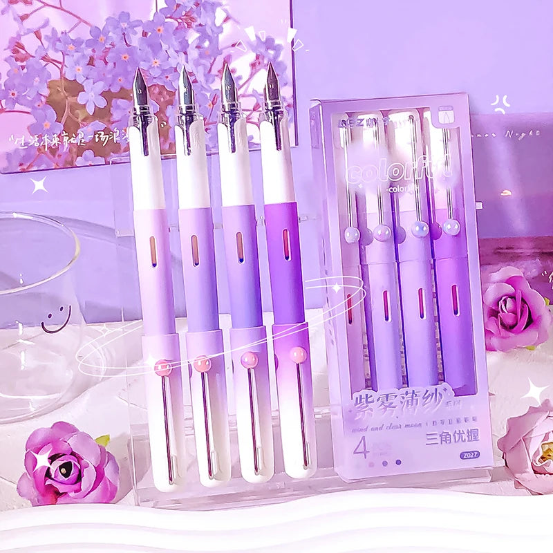 Back to school acsesories Elegant pens business luxury pen ink pen Writing pens Office high quality fountain pen stationery