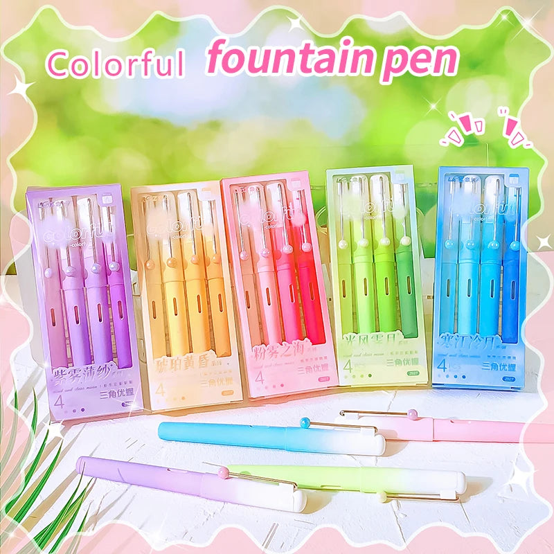 Back to school acsesories Elegant pens business luxury pen ink pen Writing pens Office high quality fountain pen stationery