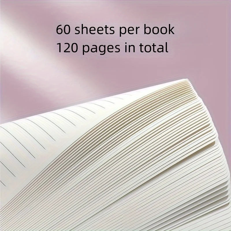 A convenient notebook for students to write in, with a high aesthetic value. A student notebook, a record book, and a diary