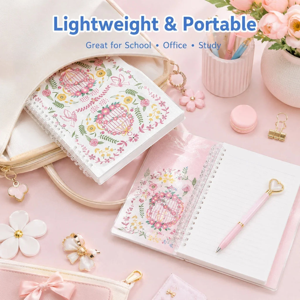B5 Cute Notebook for Students, Lined Journal for School, College, Office Notes and Daily Writing