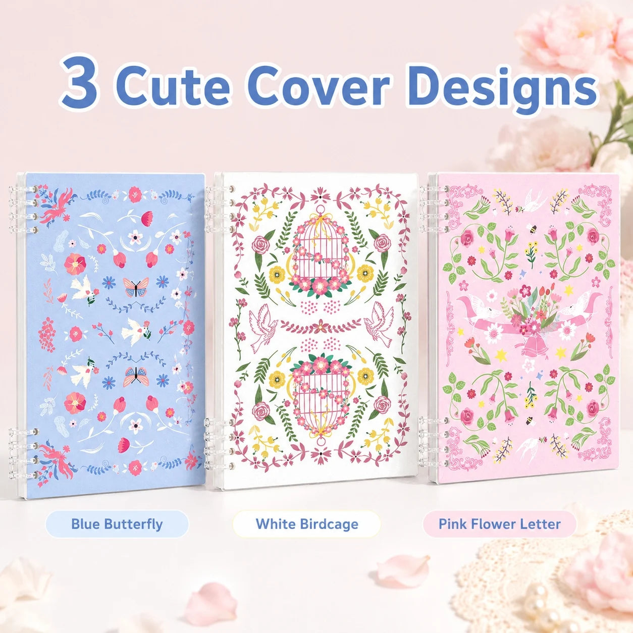 B5 Cute Notebook for Students, Lined Journal for School, College, Office Notes and Daily Writing