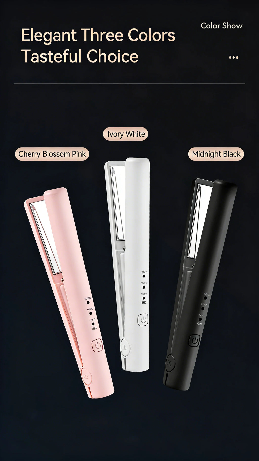 Hair Straightener Curling Iron Curler Rotating Hair Dryer Brush Tymo Styling Tool Beauty Salon Supplie Mini Crimping Hair Iron